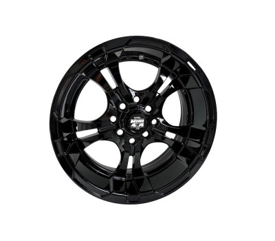 14 inches alloy wheel, 0 mm offset - Black